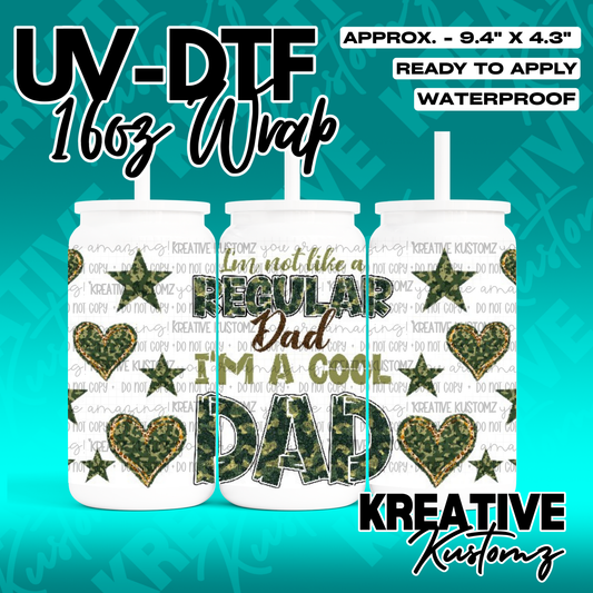 RTS | UV DTF Cup Wrap for 16oz Libbey Glass