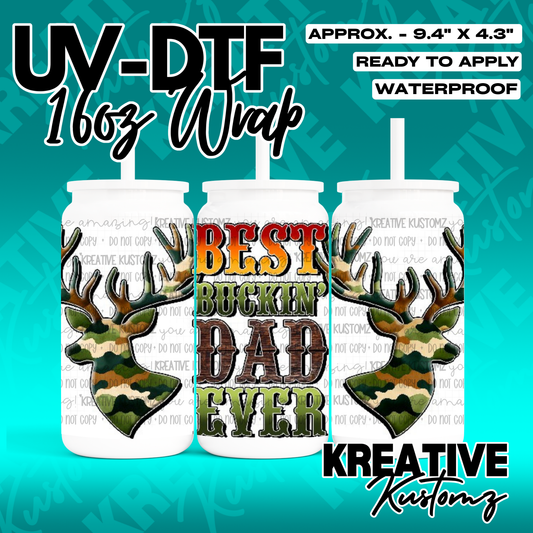 RTS | UV DTF Cup Wrap for 16oz Libbey Glass