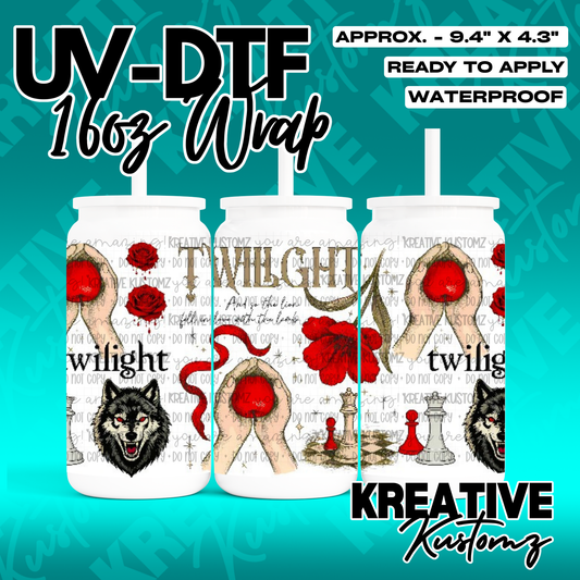 RTS | UV DTF Cup Wrap for 16oz Libbey Glass