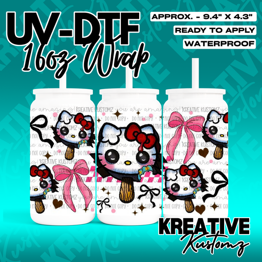 RTS | UV DTF Cup Wrap for 16oz Libbey Glass