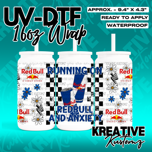 RTS | UV DTF Cup Wrap for 16oz Libbey Glass
