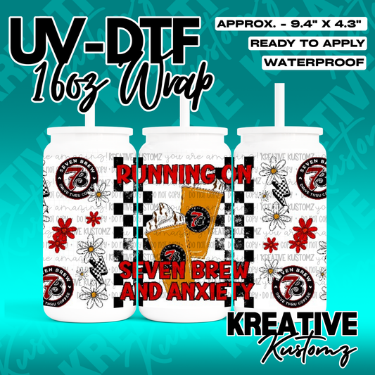 RTS | UV DTF Cup Wrap for 16oz Libbey Glass