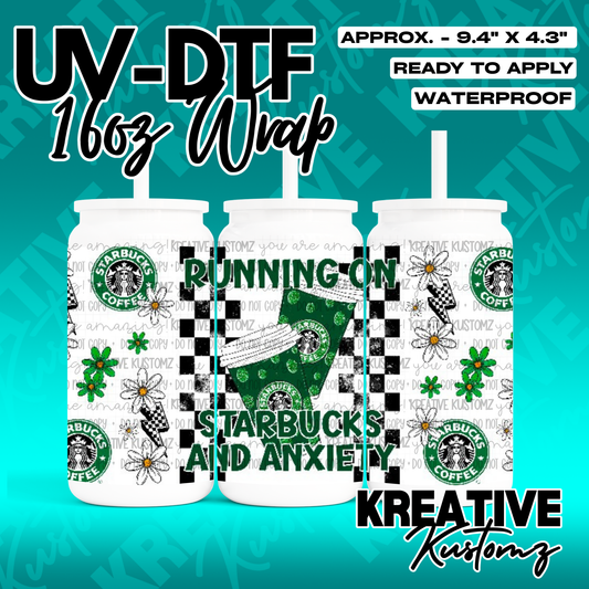 RTS | UV DTF Cup Wrap for 16oz Libbey Glass