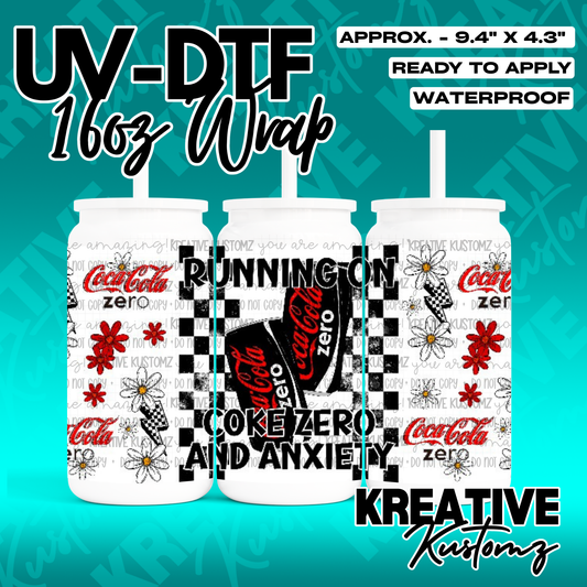 RTS | UV DTF Cup Wrap for 16oz Libbey Glass