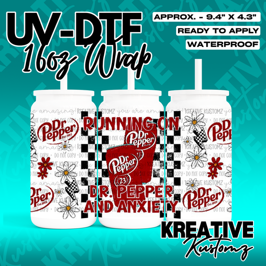 RTS | UV DTF Cup Wrap for 16oz Libbey Glass