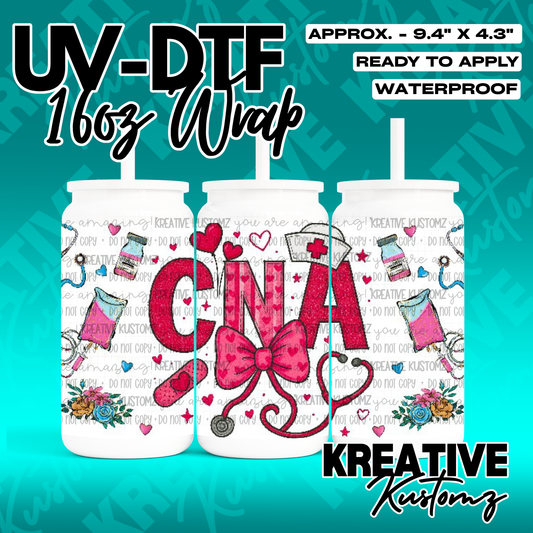 RTS | UV DTF Cup Wrap for 16oz Libbey Glass