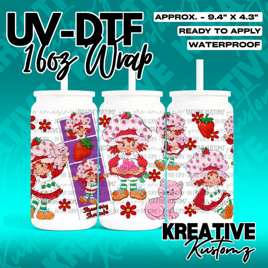 RTS | UV DTF Cup Wrap for 16oz Libbey Glass