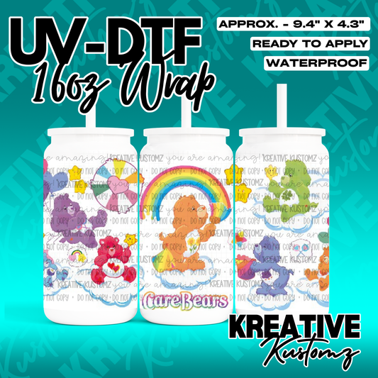 RTS | UV DTF Cup Wrap for 16oz Libbey Glass
