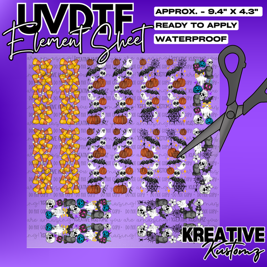 | UVDTF 10"x10" Element Sheet