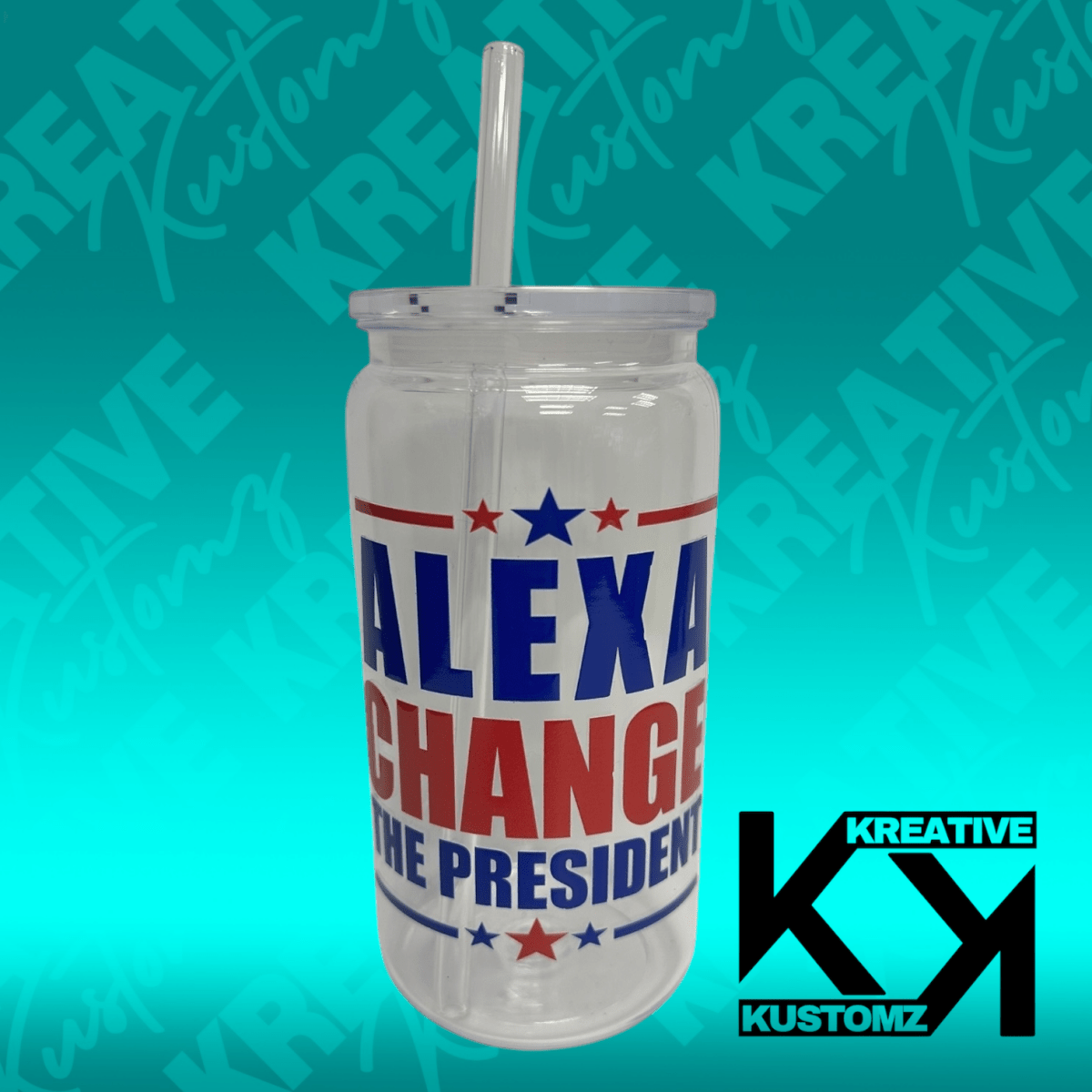 Alexa President Libbey - 16oz - Kreative Kustomz