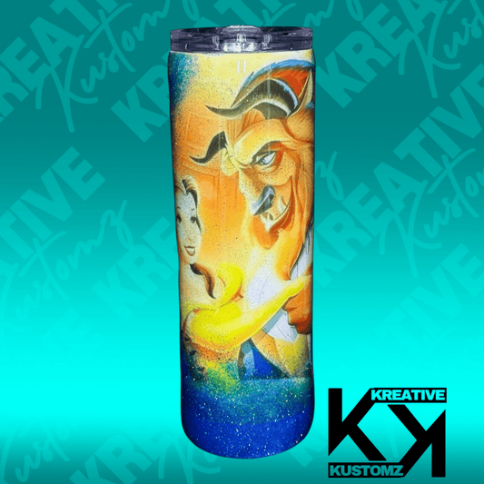 Beauty & Beast - 30oz - Kreative Kustomz