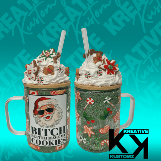 Better Have my Cookies - Globe Mug - Kreative Kustomz