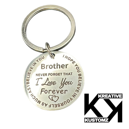 Brother - Never Forget Keychain - Kreative Kustomz