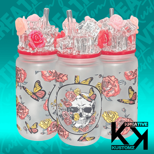 Butterfly Skull Libbey - Kreative Kustomz