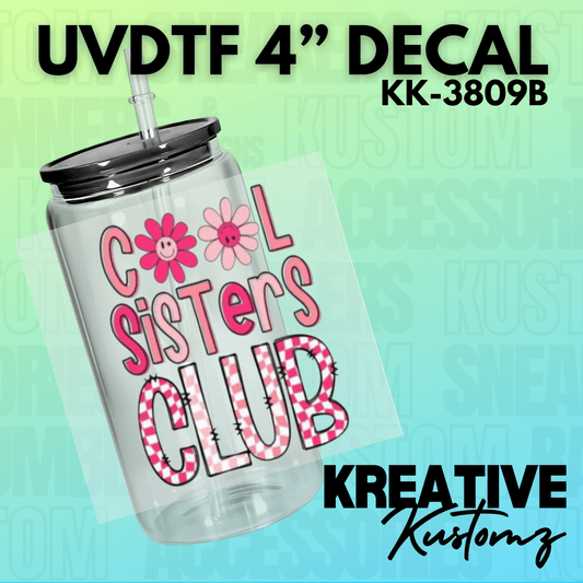 Cool Sister Decal - Kreative Kustomz