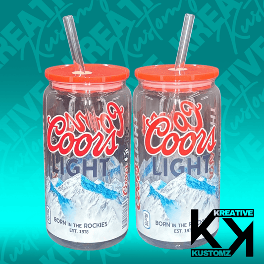 Coors Label Libbey - 16oz - Kreative Kustomz