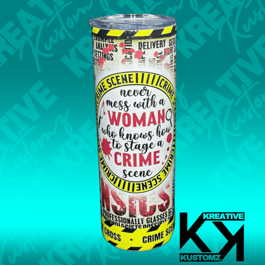 Crime Scene - 20oz Tumbler - Kreative Kustomz