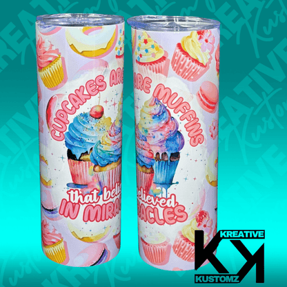 Cupcakes - 20oz Tumbler - Kreative Kustomz