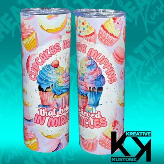 Cupcakes - 20oz Tumbler - Kreative Kustomz