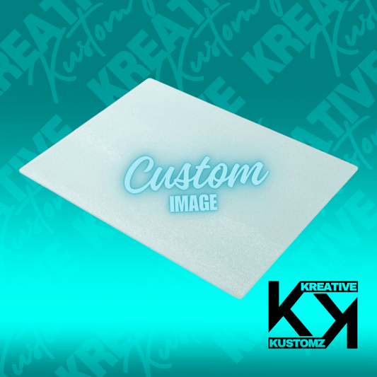 Custom Glass Cutting Board - Kreative Kustomz
