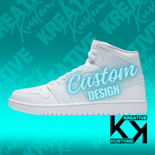 CUSTOM - Jordan 1 Mid - Kreative Kustomz