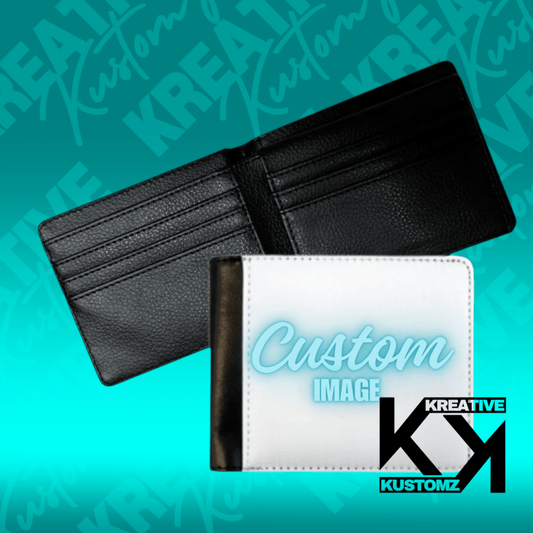 Custom Leather Mens Wallet - Kreative Kustomz
