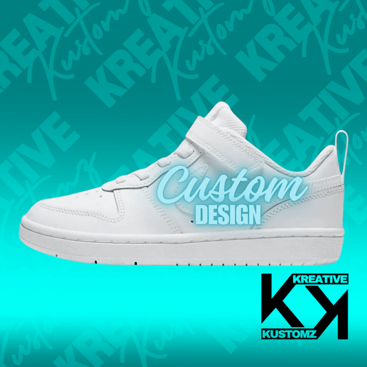 CUSTOM - Nike Court Borough - Kreative Kustomz