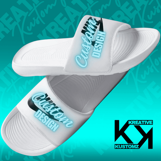 CUSTOM - Nike Slides - Kreative Kustomz