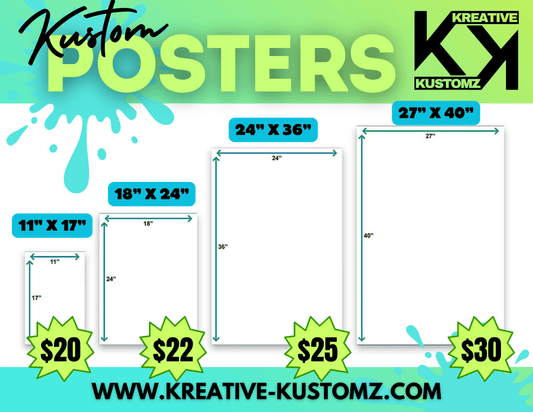 Custom Poster - Kreative Kustomz
