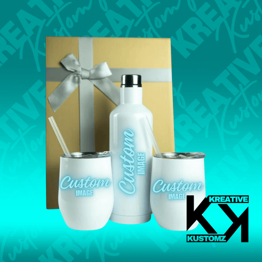 Custom Wine Set - Kreative Kustomz