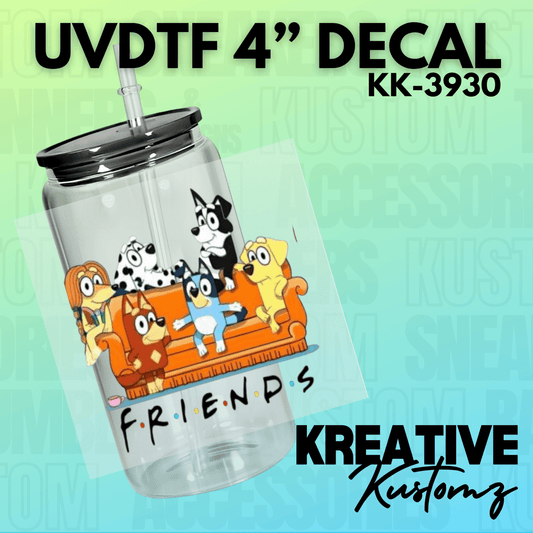 Dog Friends Decal - Kreative Kustomz