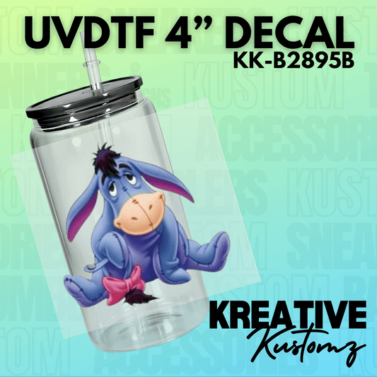 Eeyore Decal - Kreative Kustomz