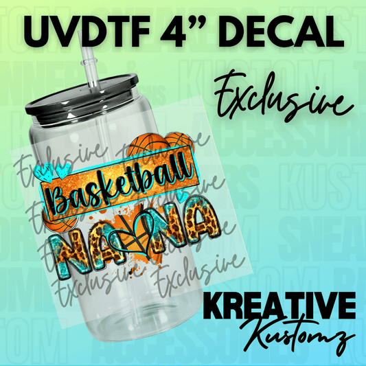 EXCLUSIVE Basketball Nana Decal - Kreative Kustomz