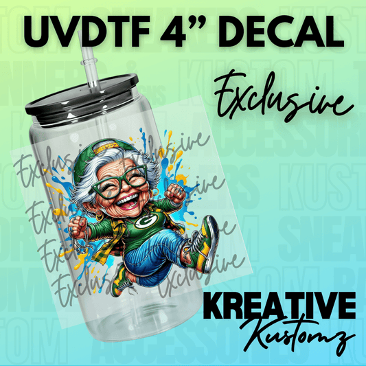 EXCLUSIVE GB Old Lady1 Decal - Kreative Kustomz