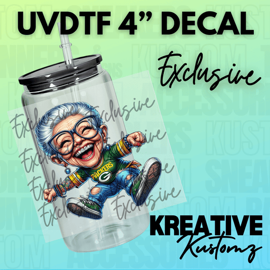 EXCLUSIVE GB Old Lady2 Decal - Kreative Kustomz