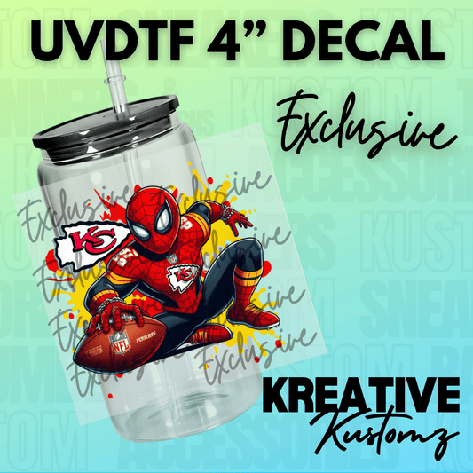 EXCLUSIVE KC Spider Decal - Kreative Kustomz