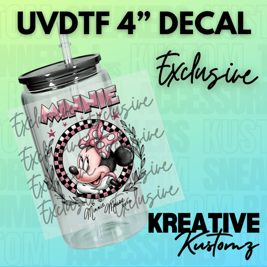 EXCLUSIVE Missy Mouse Decal - Kreative Kustomz