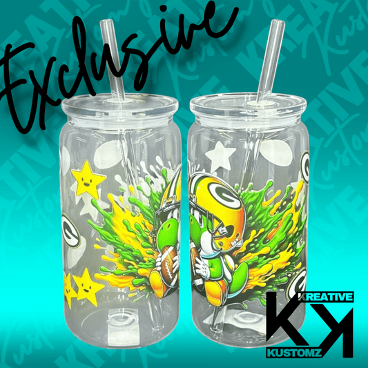 Exclusive Yogi Packer Libbey - 16oz - Kreative Kustomz