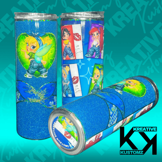 Fairy Bandana Valentines Tumbler - 20oz - Kreative Kustomz