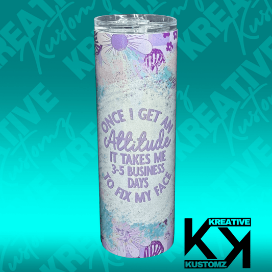 Fix My Face - 20oz Tumbler - Kreative Kustomz