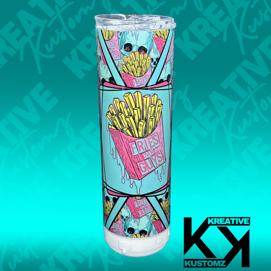 Fries Before Guys - 20oz Speaker Tumbler - Kreative Kustomz