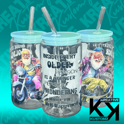Funny Grandpa Libbey - 16oz - Kreative Kustomz