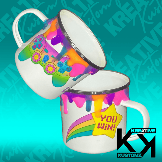 Gamer Girl Drip - Kids Mug - Kreative Kustomz