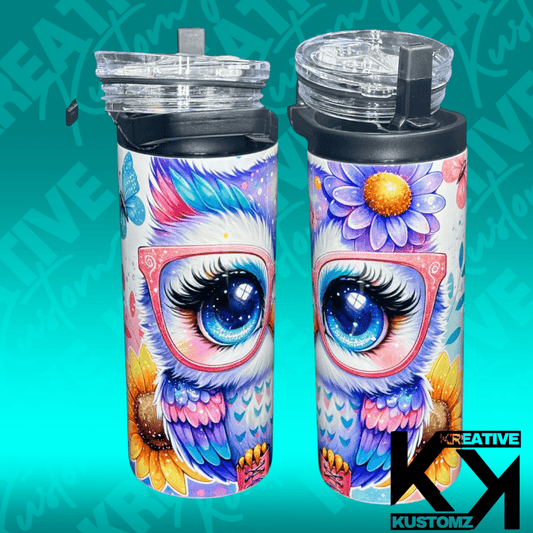 Girly Owl - 15oz Duo - Kreative Kustomz
