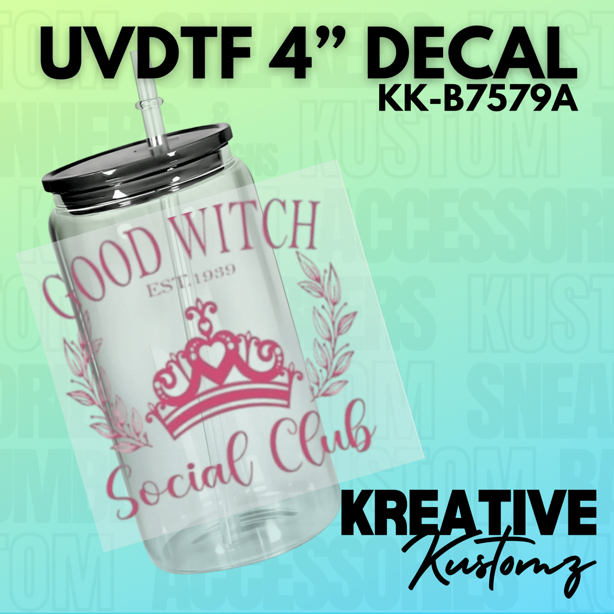 Good Witch Decal - Kreative Kustomz