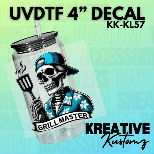 Grill Master Decal - Kreative Kustomz