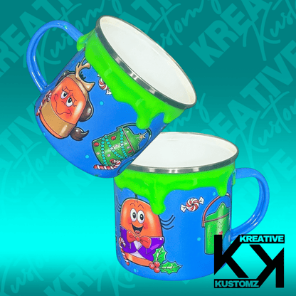 Holiday Nuggets Drip - Kids Mug - Kreative Kustomz