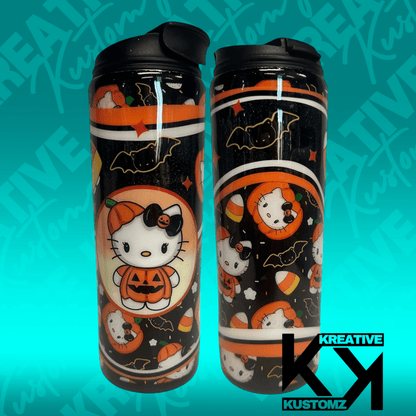 Kitty Pumpkin Orange - 20oz - Kreative Kustomz