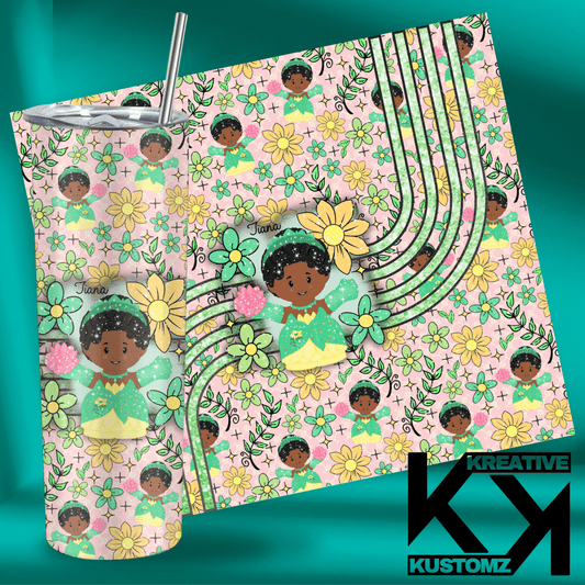 Little Green Princess - 20oz - Kreative Kustomz