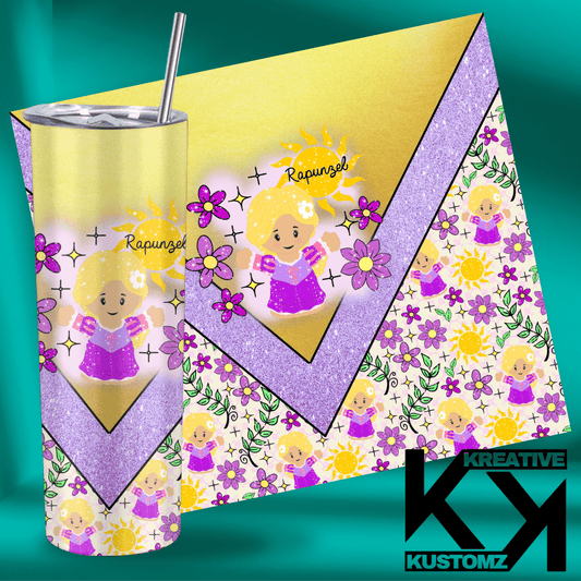 Little Purple Princess - 20oz - Kreative Kustomz